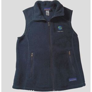 Patagonia Synchilla Congnizant Vest Women's Small Black Full Zip Up